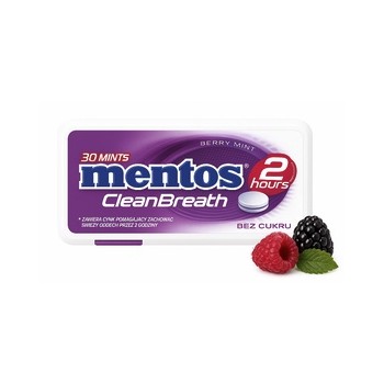 Mentos CleanBreath Berry 21 Gr Mentos CleanBreath Berry 21 Gr