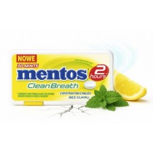 Mentos CleanBreath Lemon 21 Gr