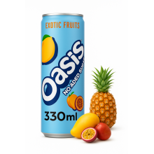Oasis Exotic Fruit Zero 330 ml