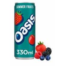 Oasis Summer Fruits 330 ml