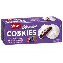 Cookies Jelly Cube Black Currant & Milk Cream 128 Gr