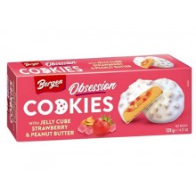 Cookies Jelly Cube Black Currant & Milk Cream 128 Gr