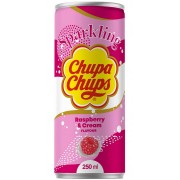 Chupa Chups Framboise et Lait Acidulée 250ml