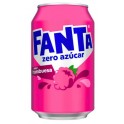 Fanta Frambuesa Zero 330 ml