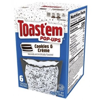 Toast'em Frosted Cookies&Creme 288 Gr Toast'em Frosted Cookies&Creme 288 Gr