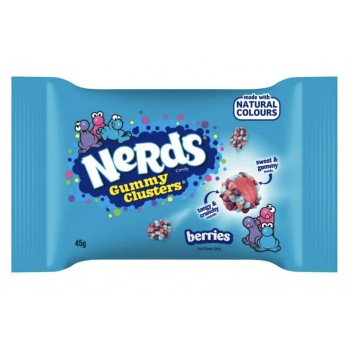 Wonka Nerds Cluster Berry 45 Gr Wonka Nerds Cluster Berry 45 Gr
