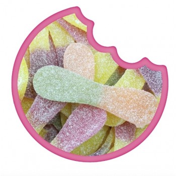 Langue citrique XL Fruit Lutti 100 Gr Langue citrique XL Fruit Lutti 100 Gr