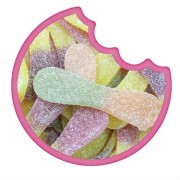 Langue citrique XL Fruit Lutti 100 Gr