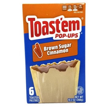Toast'em Frosted Brown Sugar Cinnamon 288 Gr Toast'em Frosted Brown Sugar Cinnamon 288 Gr