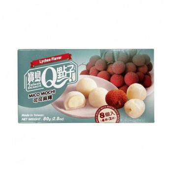 Mochi Cacao et Litchi 80 Gr