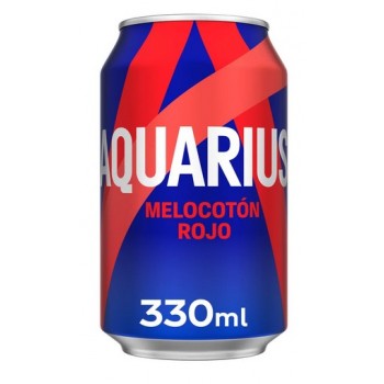 Aquarius Melocoton Rojo 330 ml