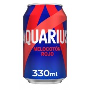 Aquarius Melocoton Rojo 330 ml
