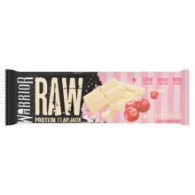 Warrior Raw Portein Oat bar White Choc & Cranberry 75 Gr