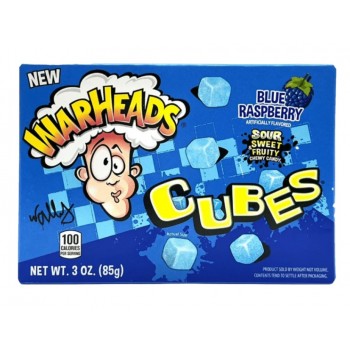 Warheads Cube Blue Raspberry 85 Gr