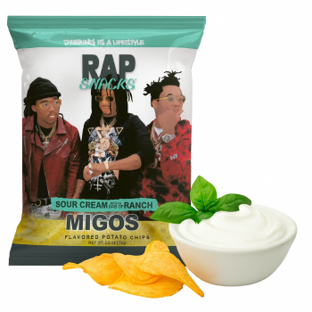 Snack Rap Migos Sour Cream Ranch 71 Gr