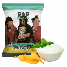 Snack Rap Migos Sour Cream Ranch 71 Gr