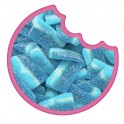 Tranche de Framboise bleue Acidulée 100 Gr