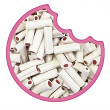 Mini Cable Poudr&eacute; Fraise Blanche 100 Gr