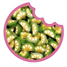 Tranche de Citron Jaune et Verte Vidal 100 Gr