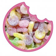 Tétine Acidulée Tropicale 100 Gr