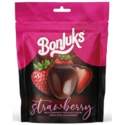 Bonjuks Freeze Dried Strawberry Milk Choc 80 Gr
