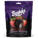 Bonjuks Freeze Dried Strawberry Dark Choc 80 Gr