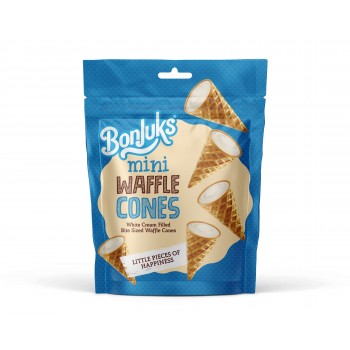 Bonjuks Cornet White Chocolate 50 Gr