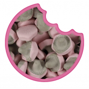 Champignon Réglisse Framboise Franssons 100 Gr
