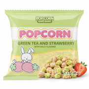 Popsmile Green Tea & Strawberry PopCorn 35 Gr