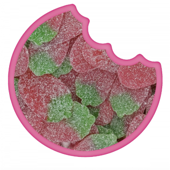 Fraise Plate Acide Trolli 100 Gr