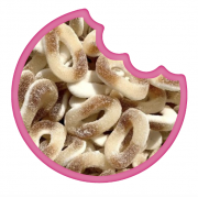 Anneau Cola Acidulé 100 Gr