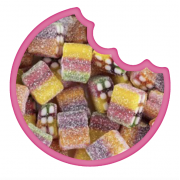 Haribo Rainbow Pixel Fizz 100 Gr