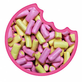 Rhubard & Custard Haribo 100 Gr