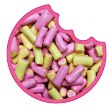 Rhubard & Custard Haribo 100 Gr