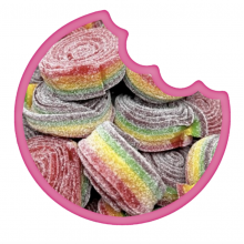Rainbow Rolls Sour 100 Gr
