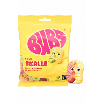 Bubs Fruity Lemon Sour Skalle 90 Gr