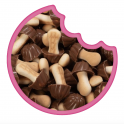 Champignons Chocolat Lait En Canette 80 Gr
