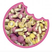 Champignons Fraise Banane 80 Gr