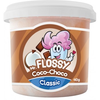 Mr Flossy Barbe &agrave; papa Classic Coco Choco 40 G