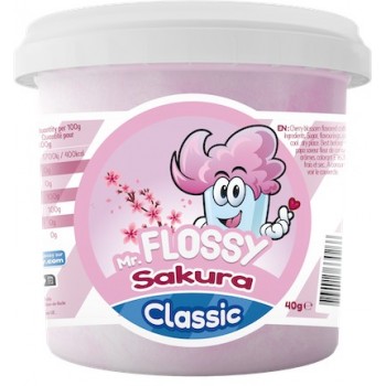 Mr Flossy Barbe &agrave; papa Classic Sakura 40 Gr