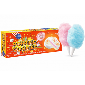 Popping Cookies Barbe &agrave; Papa 96 Gr