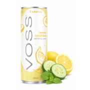 VOSS Lemon Cucumber Sparkling Water 330ml