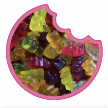 Ourson G&eacute;lifi&eacute; Sans Sucre 100 Gr