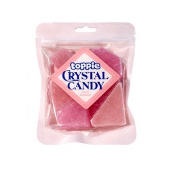 Toppie Crystal Candy Rose Quartz Strawberry 80 Gr