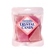 Toppie Crystal Candy Rose Quartz Strawberry 80 Gr