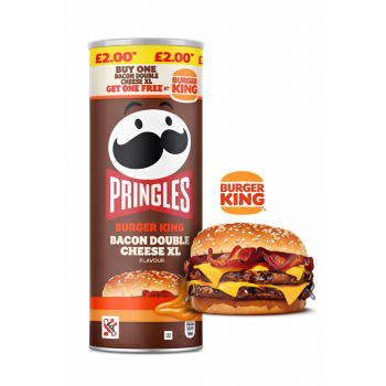 Pringles Burger King Bacon Double Cheese XL 165 Gr