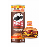 Pringles Burger King Bacon Double Cheese XL 165 Gr