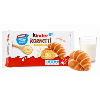 Ferrero Kinder Kornetti Crema al latte 270 Gr