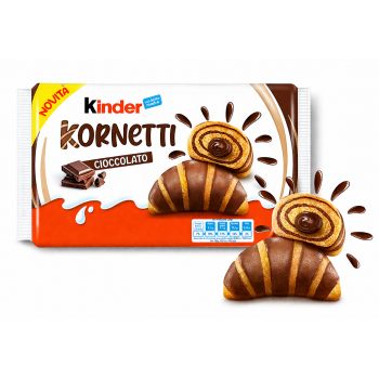 Ferrero Kinder Kornetti Chocolat 252 Gr