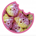 Bubs Sour Skulls 100 Gr
